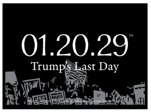 Trump’s Last Day Fridge Magnet